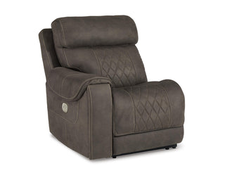 Hoopster Left-Arm Facing Power Recliner