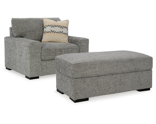 Dunmor Oversized Chair and Ottoman