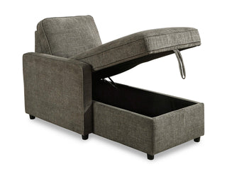 Kerle Left-Arm Facing Corner Chaise with Storage