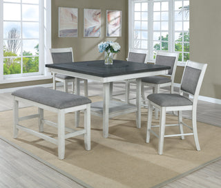 FULTON COUNTER HEIGHT CHAIR WHITE