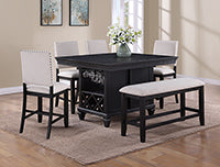2772CL-6P REGENT CT HT DINING CHARCOAL