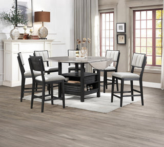 CLINE CTR HT CHAIR-LIGHT GREY