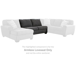 Ambee Armless Loveseat