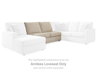 Edenfield Armless Loveseat