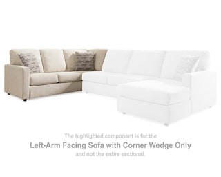 Edenfield Left-Arm Facing Sofa with Corner Wedge