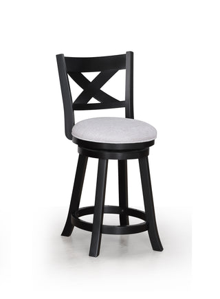 KIPPER SWIVEL PUB STOOL DOVE K/D