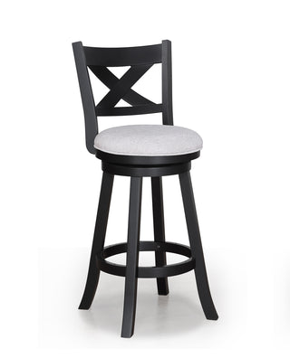 KIPPER SWIVEL BAR STOOL DOVE K/D