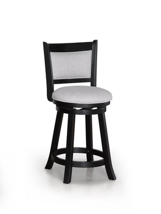 CECIL SWIVEL PUB STOOL DOVE K/D