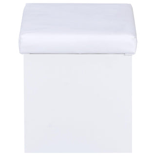 Harvey Vanity Set with Lift-Top Stool White