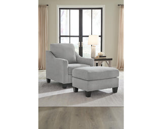 Adlai Chair and Ottoman