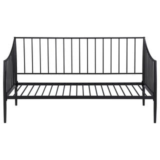 Newbury Metal Twin Daybed Bed Frame Matte Black