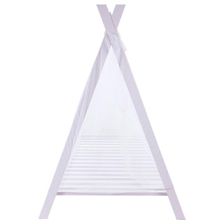 Fultonville Metal Twin Tent Bed Pink