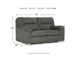 Bindura Sofa, Glider Loveseat and Recliner