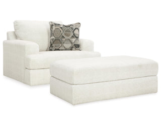 Karinne Oversized Chair and Ottoman