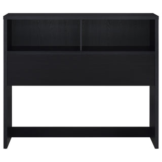 Westpark 49-inch Full Bookcase Headboard Black