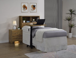 Westpark 49-inch Twin Bookcase Headboard Mango
