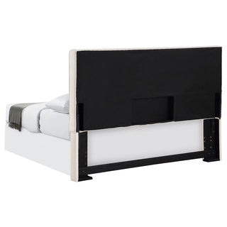 Kosmo Upholstered Queen or Full Panel Headboard Sand