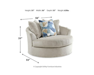 Maxon Place Oversized Chair and Ottoman