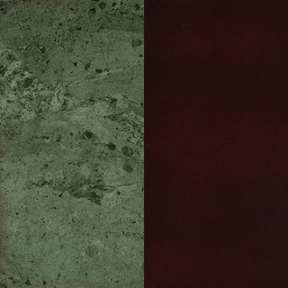 Edite Round Marble Top Plant Stand Merlot