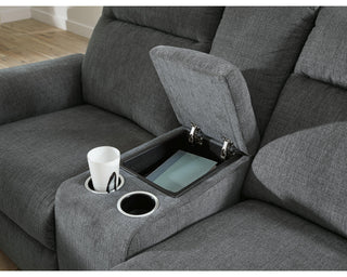Barnsana Power Reclining Loveseat with Console