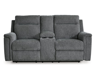 Barnsana Power Reclining Loveseat with Console