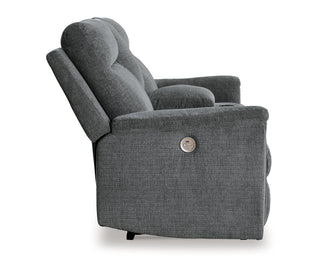 Barnsana Power Reclining Loveseat with Console