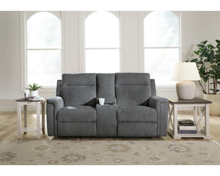 Barnsana Power Reclining Loveseat with Console