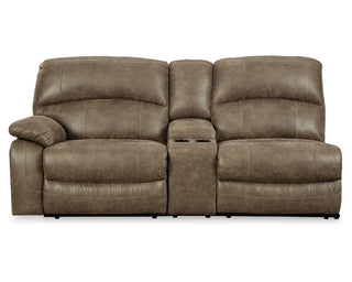 Segburg Left-Arm Facing Power Reclining Sofa with Console