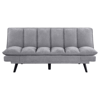 Laredo Upholstered Tufted Convertible Sofa Bed Grey