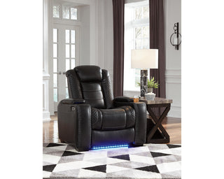 Party Time Power Reclining Sofa and Loveseat with Power Recliner