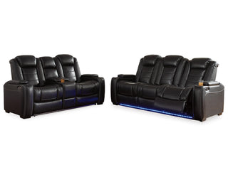 Party Time Reclining Sofa and Loveseat