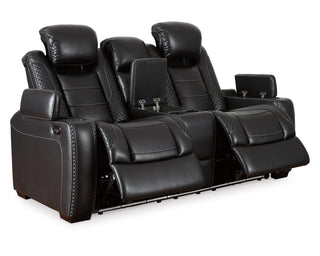 Party Time Power Reclining Sofa and Loveseat with Power Recliner