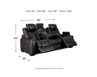 Party Time Power Reclining Sofa and Recliner