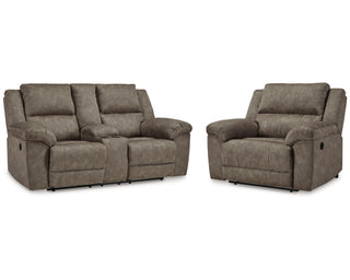 Laresview Reclining Loveseat and Oversized Recliner