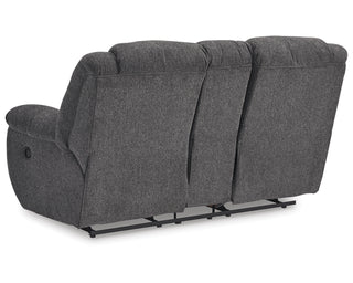 Foreside Reclining Loveseat with Console