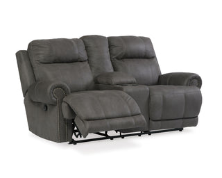 Austere Reclining Sofa and Loveseat
