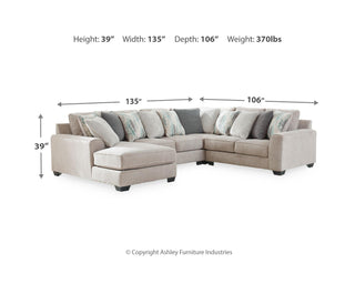Ardsley 4-Piece Sectional with Chaise