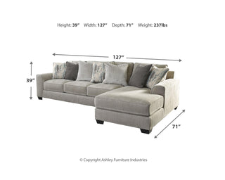 Ardsley 2-Piece Sectional with Chaise