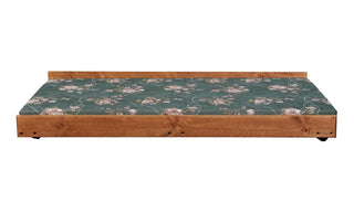 Wrangle Hill Wood Trundle with Bunkie Mattress Amber Wash