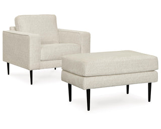 Hazela Chair and Ottoman
