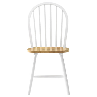 Carlene 5-piece Square Windsor Dining Table Set White