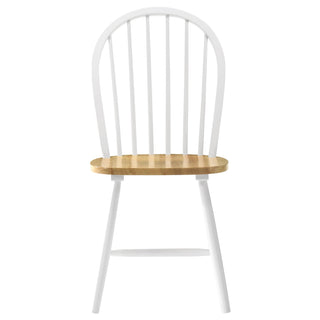 Allison 5-piece Round Drop Leaf Dining Table Set White