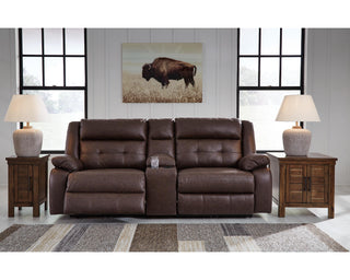 Punch Up 3-Piece Power Reclining Sectional Loveseat with Console