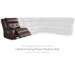 Punch Up Left-Arm Facing Power Recliner