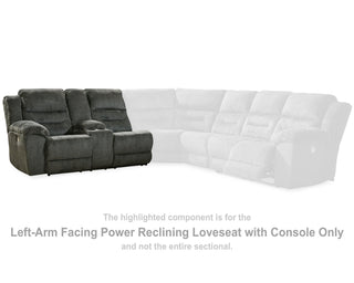 Nettington Left-Arm Facing Power Reclining Loveseat with Console