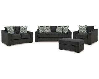 Wryenlynn Sofa, Loveseat, Oversized Chair and Ottoman