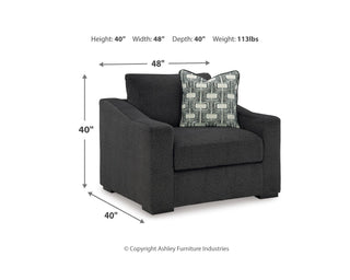 Wryenlynn Oversized Chair and Ottoman