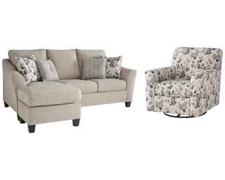 Abney Sofa Chaise and Chair