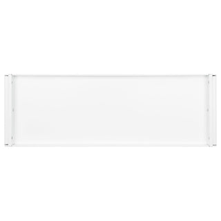 Alma 3-drawer Storage Bench White and Weathered Grey