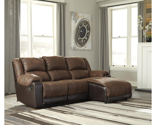 Nantahala 3-Piece Reclining Sectional with Chaise